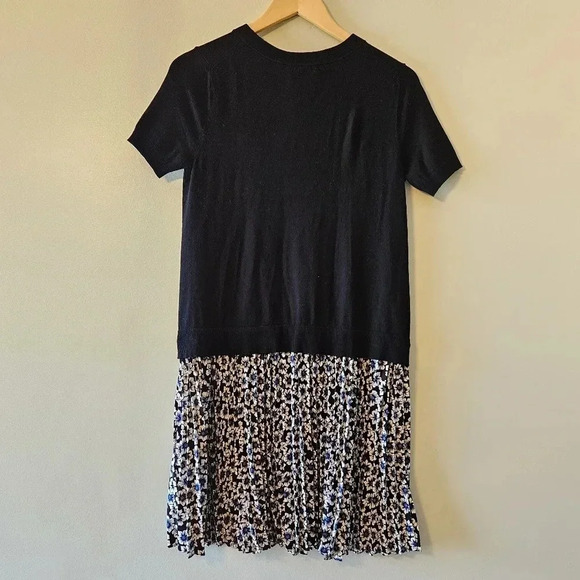 Kate Spade New York Hollyhock Pleated Floral Casual Skirt Dress in Black Size S. - Picture 16 of 16